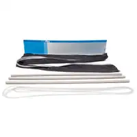 PROPLUS magnet-Adapter Kederadapter Adaptersatz f&uuml;r Busvorzelt Kederband 280cm