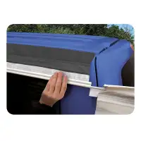 PROPLUS magnet-Adapter Kederadapter Adaptersatz f&uuml;r Busvorzelt Kederband 280cm
