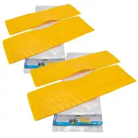 4x PROPLUS 360833 Gripmatte Anfahrhilfe Traktionsmatte Gripsystem 740x225mm GELB