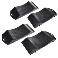 4x PROPLUS Reifenschoner Reifenwiege Standplatte Reifenschutz SCHWARZ 13-18 Zoll