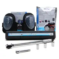 PROPLUS Drehmomentschl&uuml;ssel + 2x Kniesch&uuml;tzer + 4x Reifensack 13-18'' bis 240mm