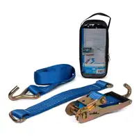 PROPLUS Spanngurt-Set f&uuml;r Autotransport Transportgurt Reifengurt 1000kg 3,87m