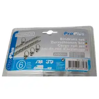 PROPLUS Zurrschienen Set 2x60cm + 4 Fitting &Ouml;se & Befestigungsmaterial