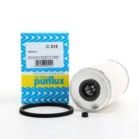 PURFLUX C519 Kraftstofffilter Dieselfilter + Dichtung RENAULT MASTER III 2.3 dCi