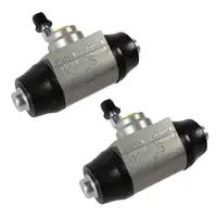 2x Radbremszylinder AUDI 100 80 SEAT SKODA Octavia 1 2 VW Jetta Passat 3A hinten
