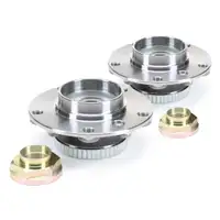 2x Radnabe + ABS Ring BMW 3er E36 E46 5er E34 E32 E31 Z3 Z4 E85 E86 vorne
