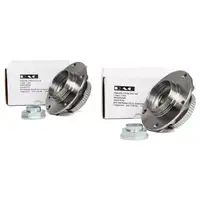 2x Radnabe + ABS Ring BMW 3er E36 E46 5er E34 E32 E31 Z3 Z4 E85 E86 vorne