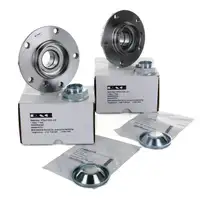 2x Radnabe + MEYLE Schutzdeckel BMW 3er E36 E46 5er E34 E32 E31 Z3 Z4 E85 E86 vorne