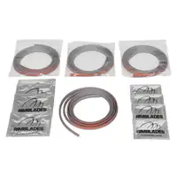 RIMBLADES Flex Felgenschutz Rim Protector & Styling SILBER bis 22 Zoll
