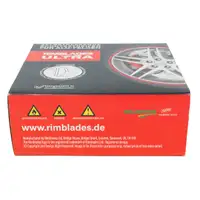 RIMBLADES Flex Felgenschutz Rim Protector & Styling SILBER bis 22 Zoll