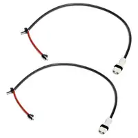 2x Warnkontaktkabel f&uuml;r PORSCHE 911 (997) 3.8 Carrera S 355/381/385 PS vorne