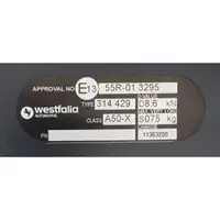 WESTFALIA Anh&auml;ngerkupplung ABNEHMBAR f&uuml;r CHEVROLET TRAX OPEL MOKKA / MOKKA X