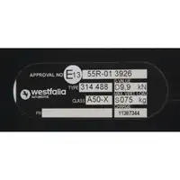 WESTFALIA Anh&auml;ngerkupplung + E-Satz ABNEHMBAR f&uuml;r OPEL ASTRA K (nicht Kombi)