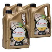 TOTAL QUARTZ INEO FIRST Motor&ouml;l &Ouml;l 0W-30 ACEA C1 C2 PSA B71 2312 - 20L 20 Liter