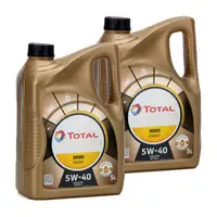 2x 5 Liter TOTAL QUARTZ 9000 ENERGY 5W-40 Motor&ouml;l f&uuml;r BMW LL-01 MB 229.5 229.3