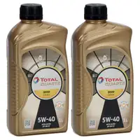 TOTAL QUARTZ 9000 ENERGY 5W-40 Motor&ouml;l BMW LL-01 MB 229.5 229.3 - 2 L 2 Liter