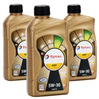 TOTAL QUARTZ INEO ECS 5W-30 Motor&ouml;l PSA B71 2290 Fiat 9.55535-S1 - 3L 3 Liter