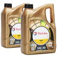 TOTAL QUARTZ INEO ECS 5W-30 Motor&ouml;l PSA B71 2290 Fiat 9.55535-S1 - 10L 10 Liter