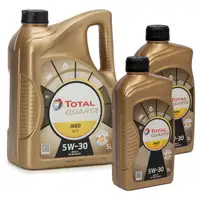 TOTAL QUARTZ INEO MC3 5W-30 Motor&ouml;l PSA B71 2297 MB 229.52 BMW LL-04 7L 7 Liter