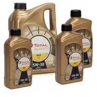 TOTAL QUARTZ INEO MC3 5W-30 Motor&ouml;l PSA B71 2297 MB 229.52 BMW LL-04 8L 8 Liter