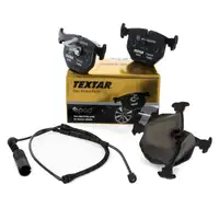 TEXTAR epad CERAMIC Bremsbel&auml;ge + Wako BMW X5 E53 3.0/4.4i 4.6/4.8is 3.0d hinten