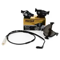 TEXTAR epad CERAMIC Bremsbel&auml;ge + Wako f&uuml;r BMW 1er E81-E88 3er E90-E93 hinten