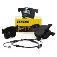 TEXTAR Bremsbel&auml;ge Bremskl&ouml;tze + Wako f&uuml;r BMW X3 F25 X4 F26 18-35i 18-35d vorne