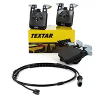 TEXTAR Bremsbel&auml;ge + Wako f&uuml;r BMW F20 F21 F22 F23 F30 F31 F34 F32 F33 F36 hinten