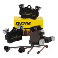 TEXTAR Bremsbel&auml;ge + Wako AUDI Q7 4L 2EA PORSCHE CAYENNE 9PA Turbo S 1KU hinten