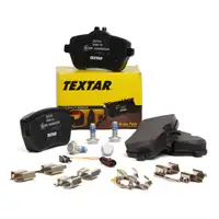 TEXTAR Bremsbel&auml;ge + Wako MERCEDES S-KLASSE W222 V222 X222 A217 C217 hinten