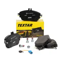 TEXTAR Bremsbel&auml;ge + Wako MERCEDES W176 W246 C117 X117 X156 mit Sportpaket vorne