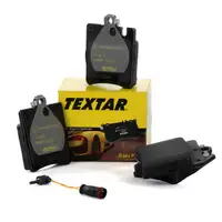 TEXTAR Bremsbel&auml;ge + Wako MERCEDES W203 S203 CL203 C209 A209 R171 hinten
