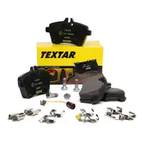 TEXTAR Bremsbel&auml;ge + Wako MERCEDES A-KLASSE W69 B-KLASSE W245 vorne