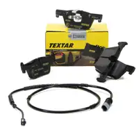 TEXTAR 2530701 Bremsbel&auml;ge + Wako BMW F20 F21 F22 F23 F30-34 F32-36 hinten