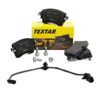 TEXTAR 2230801 Bremsbel&auml;ge + Warnkontaktkabel f&uuml;r AUDI A4 (8W B9) A5 (F5) hinten
