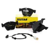 TEXTAR Bremsbel&auml;ge + Wako f&uuml;r BMW 1er E81 E82 E87 E88 3er E90 E91 E92 E93 vorne