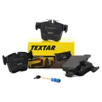 TEXTAR Bremsbel&auml;ge + Wako MERCEDES C-KLASSE W205 A205 S205 GLC X253 C253 hinten