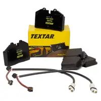 TEXTAR Bremsbel&auml;ge + Wako f&uuml;r PORSCHE 911 (964 993) 3.3 Turbo 3.6 Carrera hinten