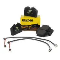 TEXTAR Bremsbel&auml;ge + Wako f&uuml;r PORSCHE 968 3.0 + 911 (964) 3.6 Carrera vorne