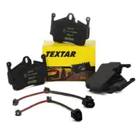 TEXTAR Bremsbel&auml;ge + Wako f&uuml;r PORSCHE (718) BOXSTER CAYMAN (981 982) hinten