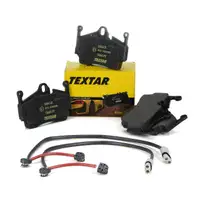 TEXTAR Bremsbel&auml;ge + Wako f&uuml;r PORSCHE 911 (997) 3.6 Carrera / 4 345 PS hinten