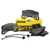 TEXTAR Bremsbel&auml;ge + Wako PORSCHE CAYENNE 92A PANAMERA 970 VW TOUAREG 7P vorne