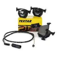 TEXTAR Bremsbel&auml;ge + Wako f&uuml;r BMW X3 E83 2.0-30i 2.0-35d bis 08.2010 hinten