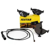 TEXTAR Bremsbel&auml;ge + Wako BMW 3er E46 316/318/320/323/325/328i 318d 320d hinten