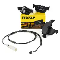 TEXTAR Bremsbel&auml;ge Bremskl&ouml;tze WK f&uuml;r BMW X1 E84 16-28i 16-25d ab 03.2010 hinten