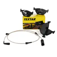 TEXTAR Bremsbel&auml;ge + Wako BMW 5er E39 Touring 520-540i 520-530d 525tds hinten