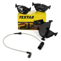 TEXTAR Bremsbel&auml;ge + Wako BMW 5er E39 Limo 520-540i 520-530d 525td/tds hinten