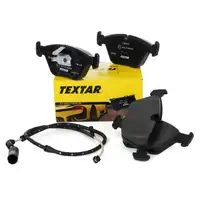 TEXTAR Bremsbel&auml;ge + Wako f&uuml;r BMW X3 E83 2.0-3.0d 2.0-3.0i bis 08.2010 vorne