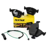 TEXTAR Bremsbel&auml;ge Bremskl&ouml;tze Wako f&uuml;r BMW 3er E46 330i 330xi 330d 330xd vorne