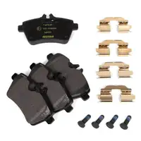 TEXTAR Bremsbel&auml;ge Bremsbelagsatz + Wako Mercedes Viano Vito W639 vorne 2400701